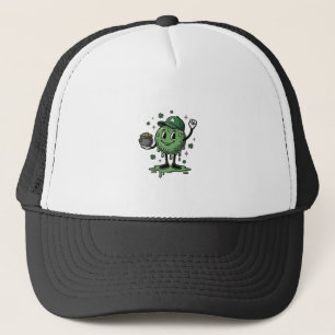 Boné Mascote de Slime do Dia de São Patrício Camisa Vin