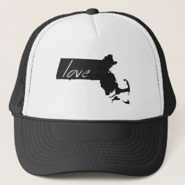 Boné Massachusetts Shaped Chalkboard Massachusetts Love