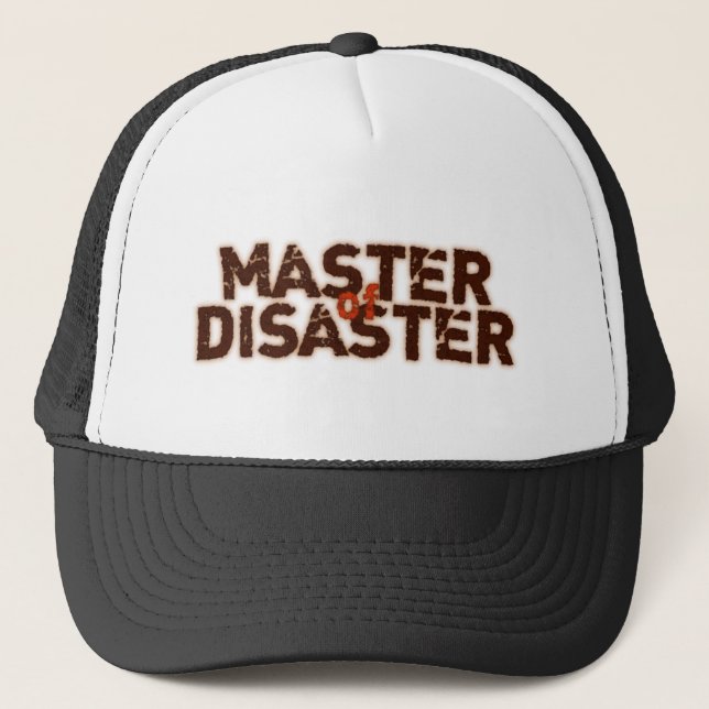 Boné Master of Disaster (Frente)