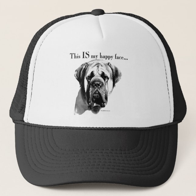 Boné Mastiff Happy Face (Frente)
