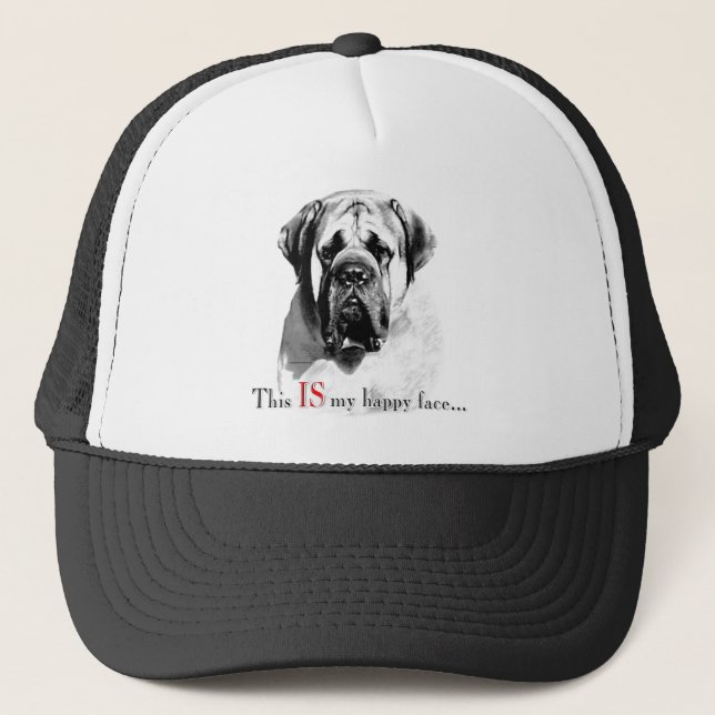 Boné Mastiff Happy Face Hat (Frente)