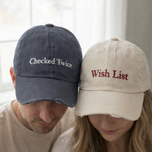 Matching Couple Embroidered Baseball Cap
