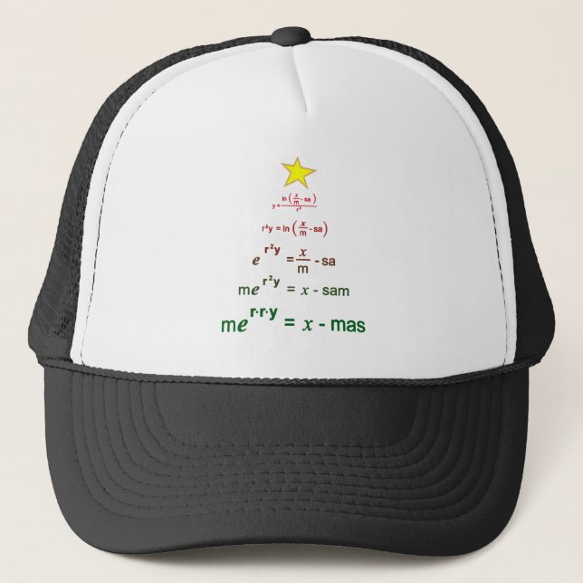Boné Matemática de Natal (Frente)