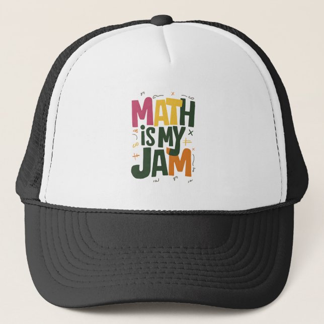 Boné Matemática Groovy é Minha Paixão Primeiro Dia de V (Frente)