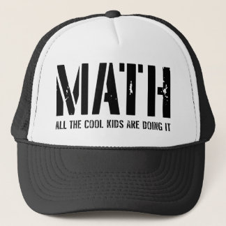 Boné Matemática. Todos os miúdos legal a estão fazendo