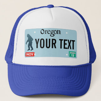 Boné Matrícula de Oregon Sasquatch