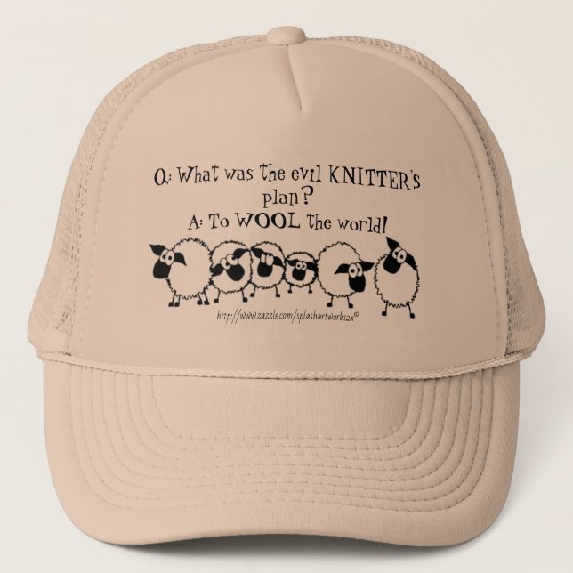 Boné "Mau Knitter Plan" (Frente)