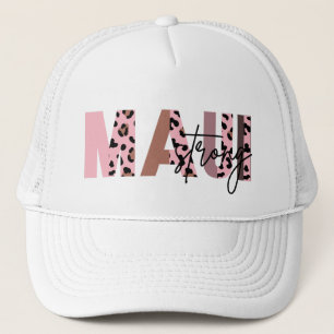 Boné Maui Strong Pastel Pink Cougar Patterno Hat