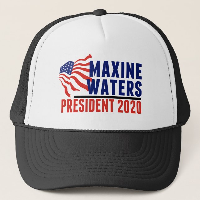 Boné Maxine Waters para Presidente 2020 (Frente)