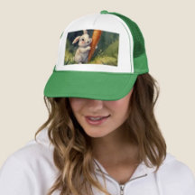 Meadow Bunny Sonha: Chapéu De Caminhoneiro Whimsic