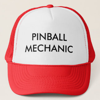 BONÉ MECÂNICO DO PINBALL