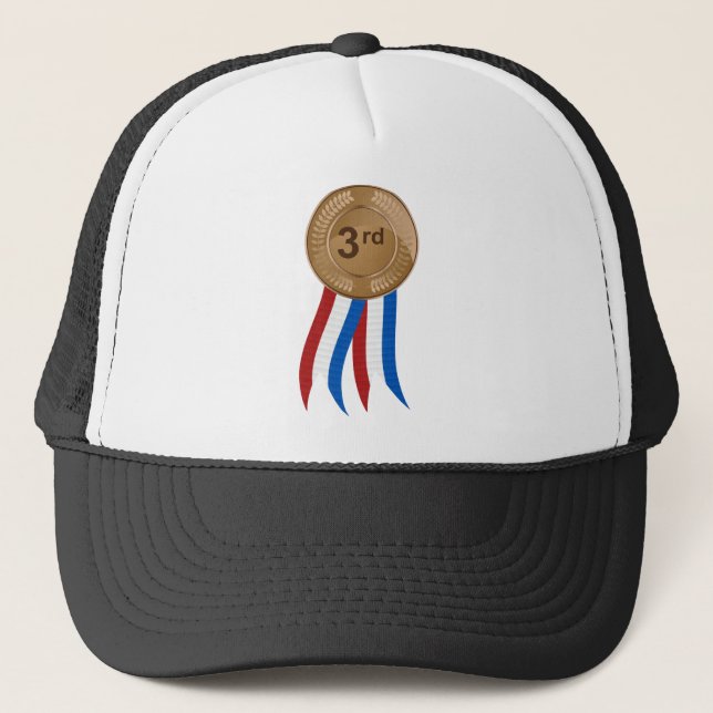 Boné Medalha de bronze (Frente)
