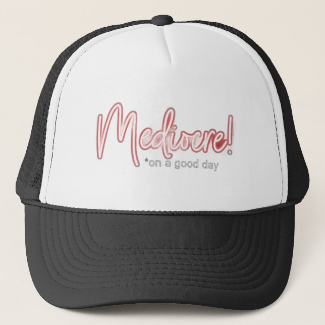 Boné Mediocre! Baseball Hats (Frente)