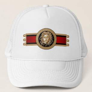 Boné Medusa Medalion Dourada