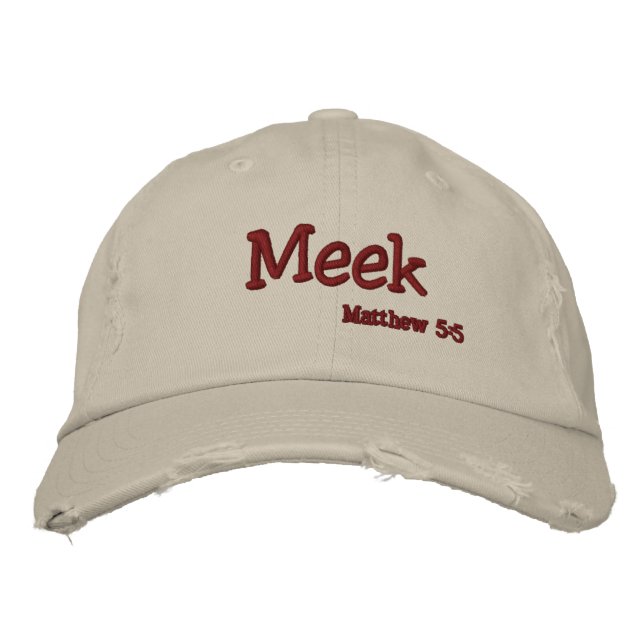 Boné MEEK Bíblias Personalizar (Frente)