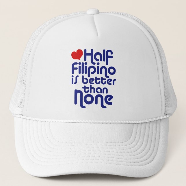 Boné Meio filipino... (Frente)