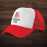 Boné Melhor Avô Do Dia de os pais De Retro Por Personal<br><div class="desc">Retro Best Grandpa By Par design você pode personalizar para o receptor deste design de tema de golfe fofo. Presente perfeito para o aniversário do Dia de os pais ou do avô. O texto "GRANDPA" pode ser personalizado com qualquer pai, clicando no botão "Personalizar" acima. Também pode dobrar como uma...</div>