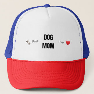 Boné Melhor Chapéu de Mãe de Cachorro de Todos os Tempo
