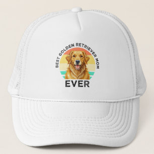 Boné Melhor Mãe de Golden Retriever de Todos os Tempos