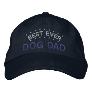 Boné Melhor Pai De Cães Personalizado Diversão De Cor P