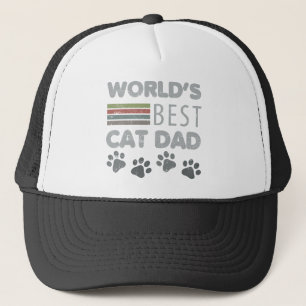 Boné Melhor Pai de Gato do Mundo