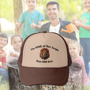 Boné Melhor Pai do Mundo Leão Caminhão Personalizado do