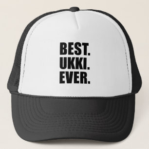 Boné Melhor. Ukki. Nunca. Trucker Hat