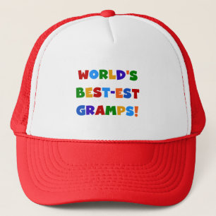 Boné Melhores presentes de vovô no mundo