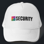 Boné Membro Personalizado Da Tripulação Do Funcionarios<br><div class="desc">Modelo Moderno Elegante Personalizado Crie Seu Próprio Logotipo De Imagem De Carregamento Foto White Trucker Security Funcionarios Membro Da Tripulação Para Homens E Mulheres.</div>