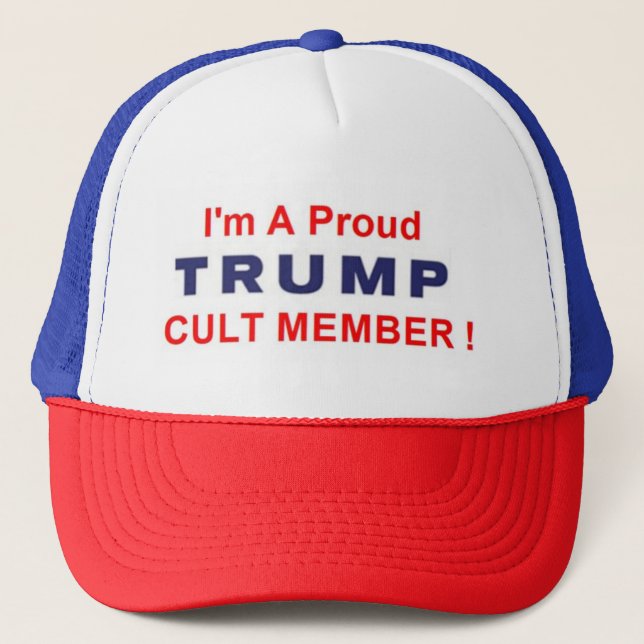 Boné Membro Personalizado do Cult de Trump Orgulhoso (Frente)