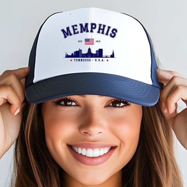 Boné "Memphis TN Embroidered – Classic Skyline  (Criador carregado)