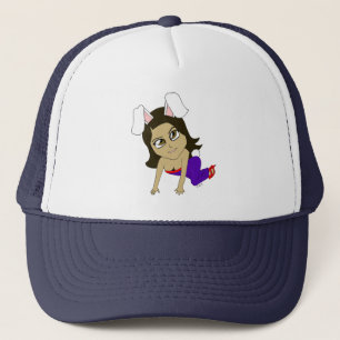 Boné menina chibi coelha