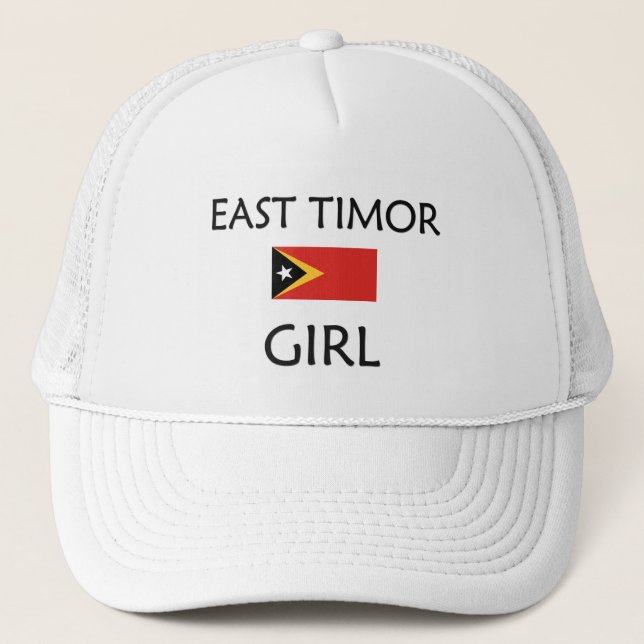 BONÉ MENINA DE TIMOR-LESTE (Frente)