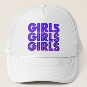 Boné Meninas das meninas das meninas gráficas