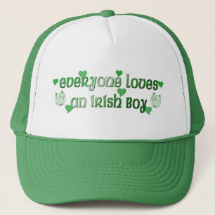 Boné Menino irlandês dos amores mim chapéu