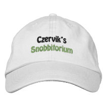 Mens Fashion Funny Novelty Czervik's Snobbitorium