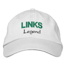Mens Fashion Funny Novelty Golf LINKS LEGENDA Embr
