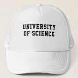 Boné Mens Funny Novelty UNIVERSITY OF SCIENCE T-Shirt<br><div class="desc">Funny Joke Novelty UNIVERSITY OF SCIENCE hats & T-shirts! You will get lots of attention and lots of laughs every time you wear one of our funny novelty gifts. Great for school or college! Funny friendly humor that everyone will enjoy. Order yours today to get the party started!</div>