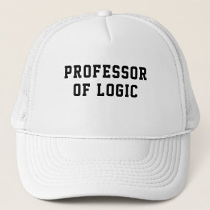 Boné Mens Novelty PROFESSOR LÓGICO