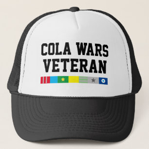Boné Mens Sportjura Baseball COLA WARS VETERAN Trucker