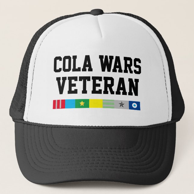 Boné Mens Sportjura Baseball COLA WARS VETERAN Trucker (Frente)