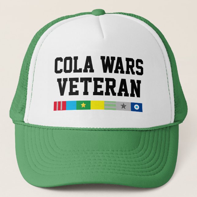 Boné Mens Sportjura Baseball COLA WARS VETERAN Trucker (Frente)