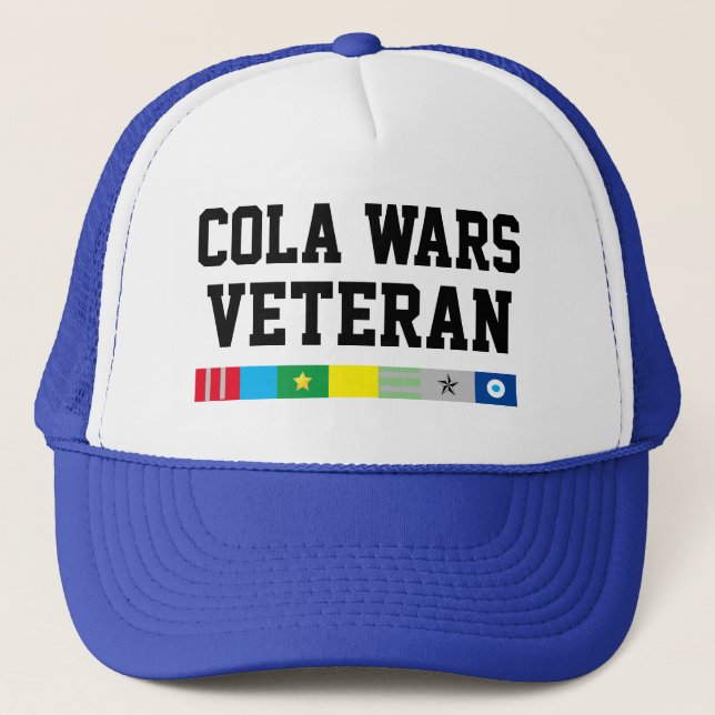 Boné Mens Sportswear Baseball COLA WARS VETERAN Trucker (Frente)