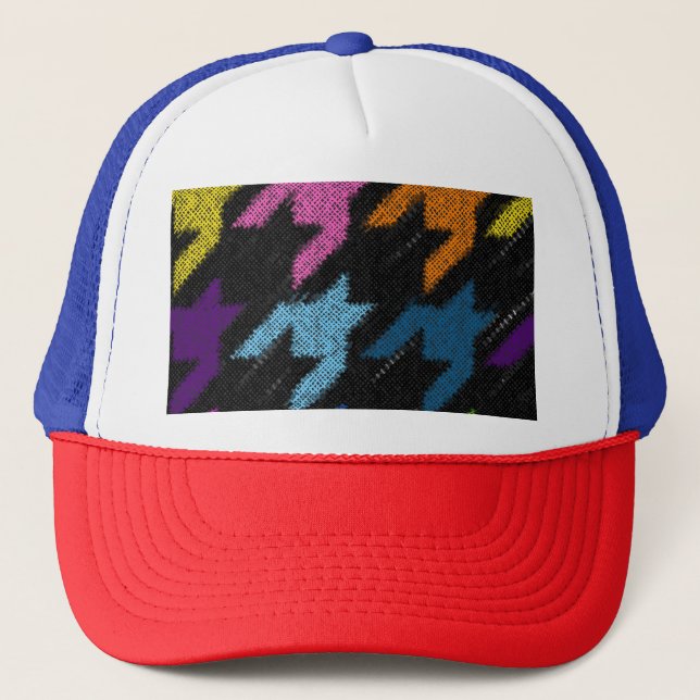 Boné Mentira: imitação de canvas ruins. (Frente)