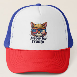 Boné Meow for Trump Torne os Gatos Seguros Novamente El