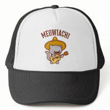 Meowiachi Cat Trucker Hat