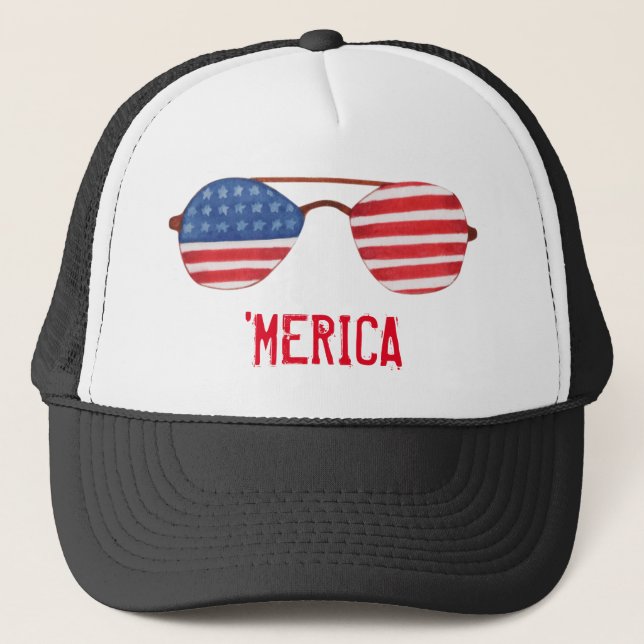 Boné "Merica Sunglass Trucker Hat (Frente)
