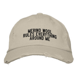 Boné Merino Wool governa tudo ao meu redor