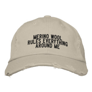 Boné Merino Wool governa tudo ao meu redor