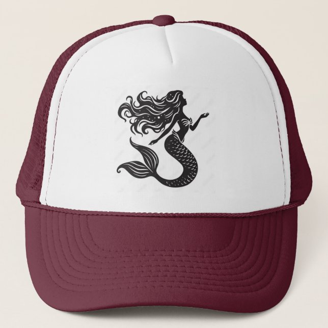 Boné Mermaid Trucker Hat (Frente)